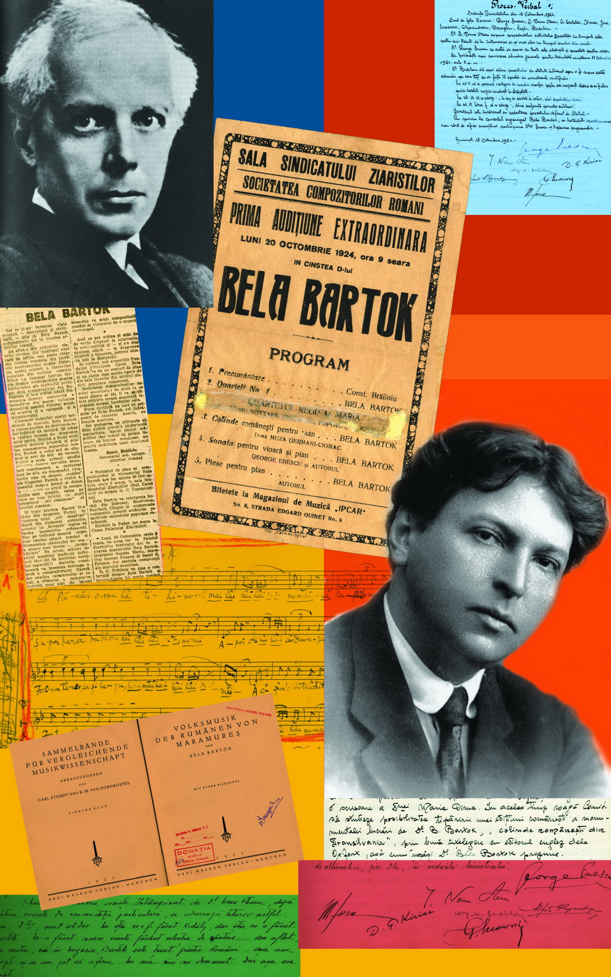 George Enescu, Béla Bartók și Societatea Compozitorilor Români